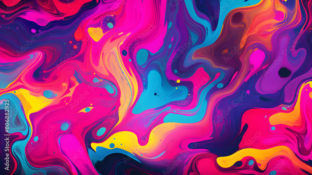 abstract white alchemy liquid pattern bright neon colors geometric pattern graphics poster background abstract white alchemy liquid pattern bright neon colors geometric pattern graphics poster background