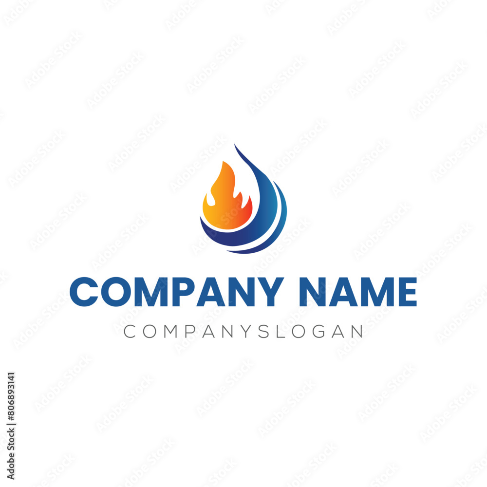 Fire logo design, vector logo design, illustration Fire logo design, vector logo design, illustration