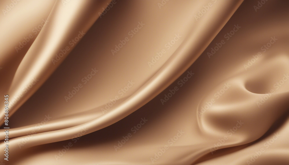 Fototapeta premium brown vanilla toned silk drapery backdrop