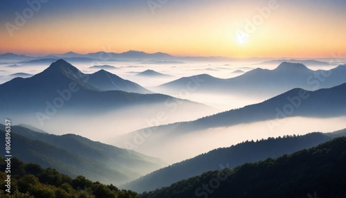 Invigorating-Morning-Sunrise-Over-A-Misty-Mountain (11)