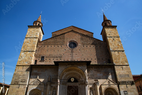 Cathedral: Romanesque style landmark photo, fidenza Italiy photo