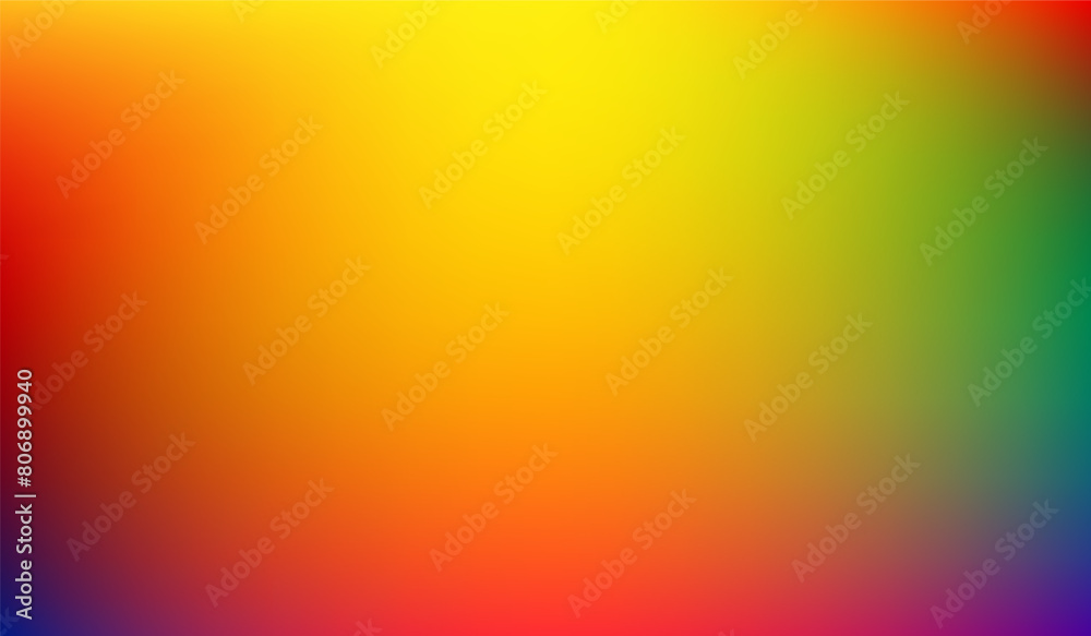 glowing rainbow colorful gradient background with combination of vibrant colors