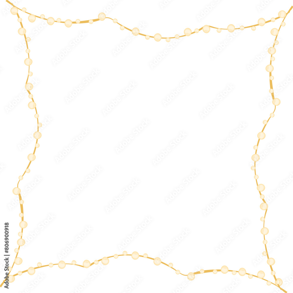 Christmas wreath gold illustration on transparent background.
Christmas wreath gold illustration on transparent background.