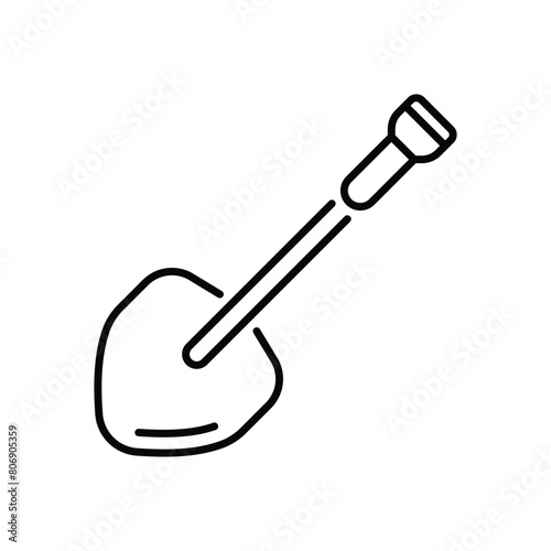 Shovel vector icon