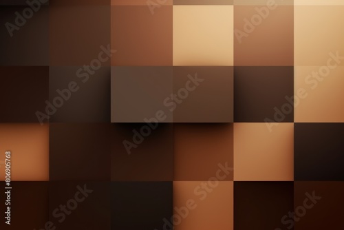 Brown minimalistic geometric abstract background with seamless dynamic square suit for corporate  business  wedding art display products blank 
