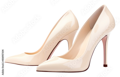 PNG High heels footwear white shoe