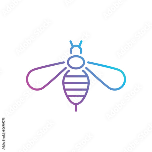 Bee  vector icon