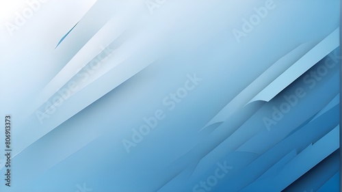 Futuristic Architecture Design Geometric 3D Patterns with Metal and Blue Lines, Interior Wallpaper 3D Lines and Shapes for a Modern Business Concept, Urban Construction Futuristic Building Design 