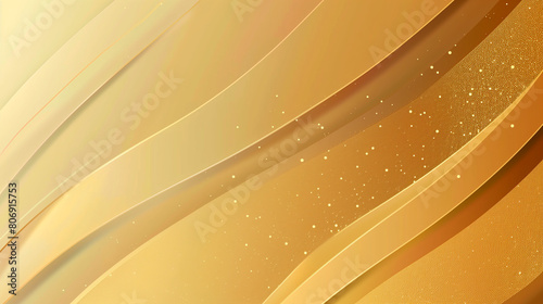 abstract luxury modern golden curves background