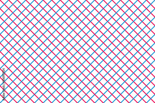 Pink blue crosshatch grid pattern seamless