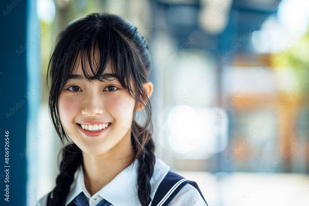 Obraz premium 女子高校生