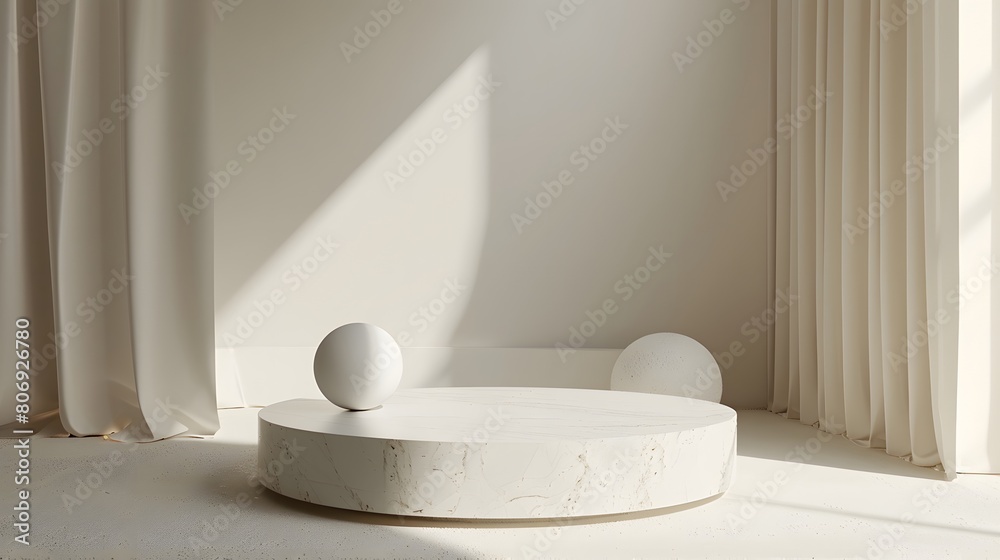 3d product unique platform in minimalistic style 3d product unique platform in minimalistic style