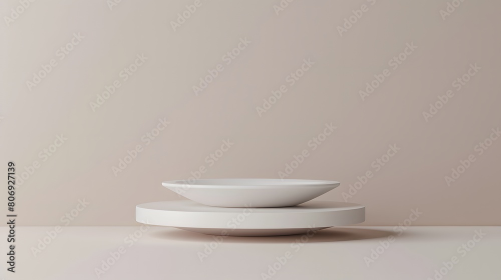 3d product unique platform in minimalistic style 3d product unique platform in minimalistic style