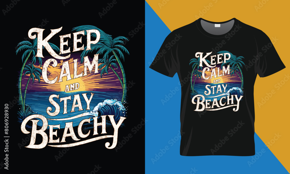 Summer T-shirt Design. Surfing Summer T-shirt Design. Summer T-shirt Design. Surfing Summer T-shirt Design.