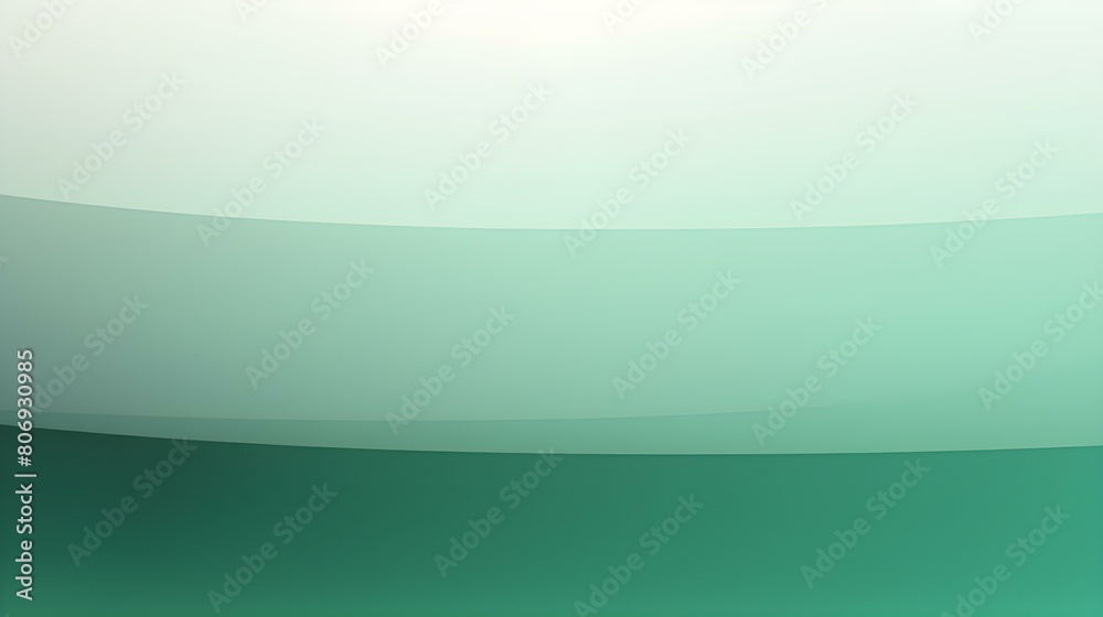 Obraz premium Simple Presentation Background in emerald and white Colors