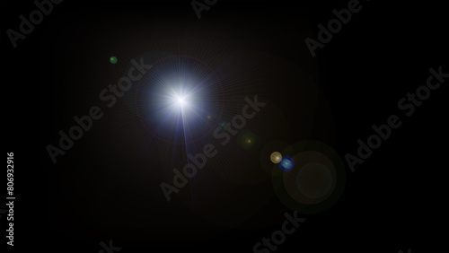 Lens Flare Effect for Photo Enhancement
