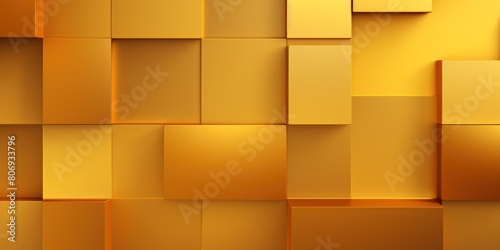 Gold minimalistic geometric abstract background with seamless dynamic square suit for corporate, business, wedding art display products blank 