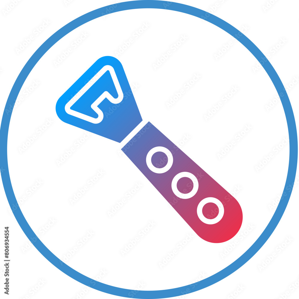 Bottle Opener Icon Style Bottle Opener Icon Style
