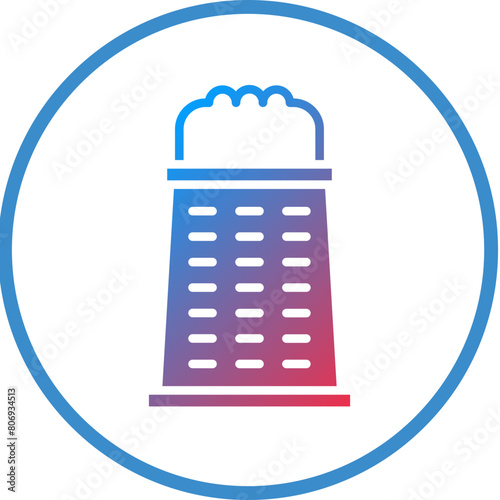 Cheese Grater Icon Style