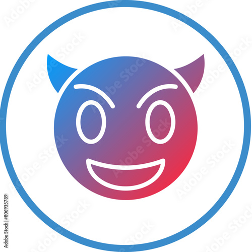 Devil Icon Style