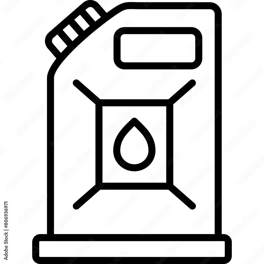 Naklejka premium Canister Icon