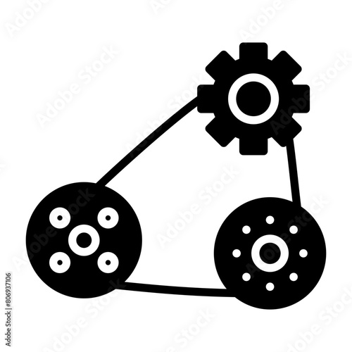 Timing Belt Icon