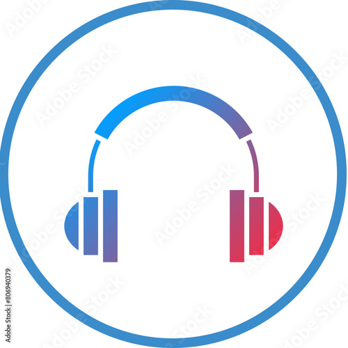 Earmuffs Icon Style