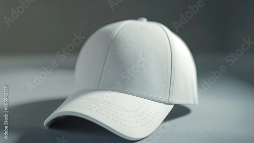 blank white cap mock up