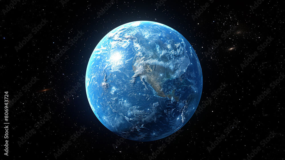 earth in space wallpaper