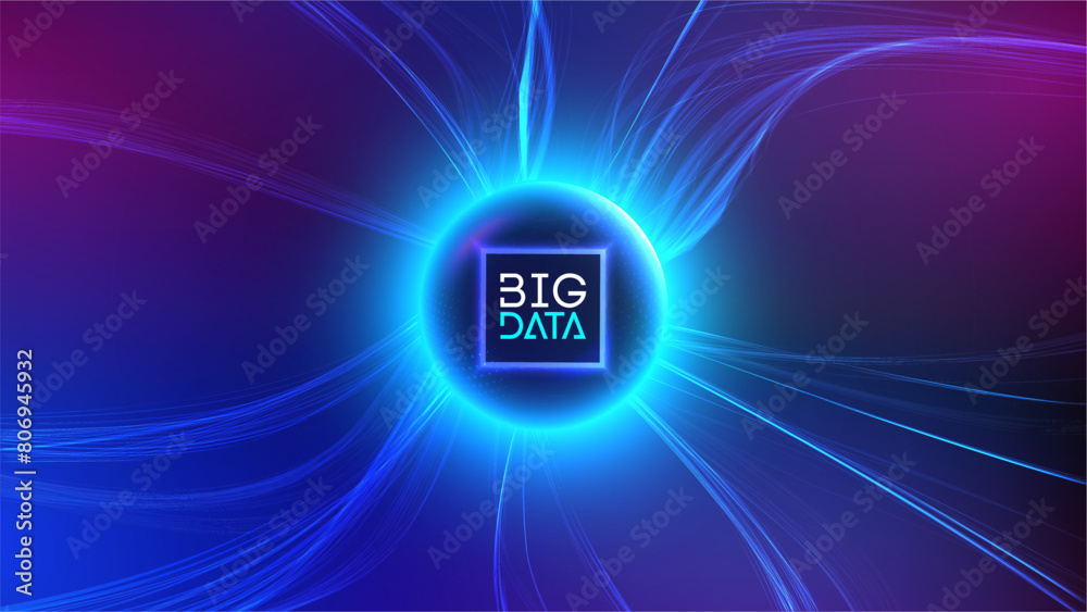 Data flow technology background. Information flow big data vector illustration. Data flow technology background. Information flow big data vector illustration.