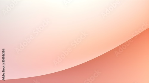 Simple Presentation Background in peach fuzz and white Colors