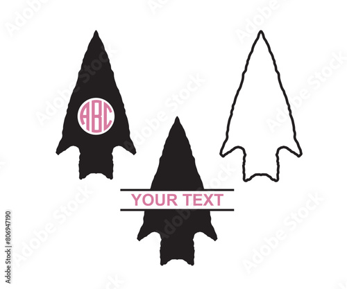 
Indian Arrowhead monogram, Indian Arrowhead svg, Arrowhead PNG, Arrowhead Outline SVG, Indian Arrowhead bundle, arrowhead vector
