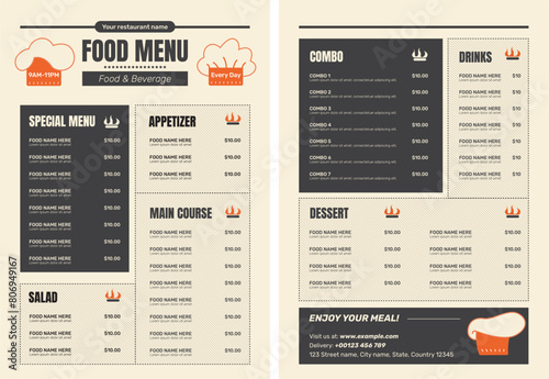 Food Menu