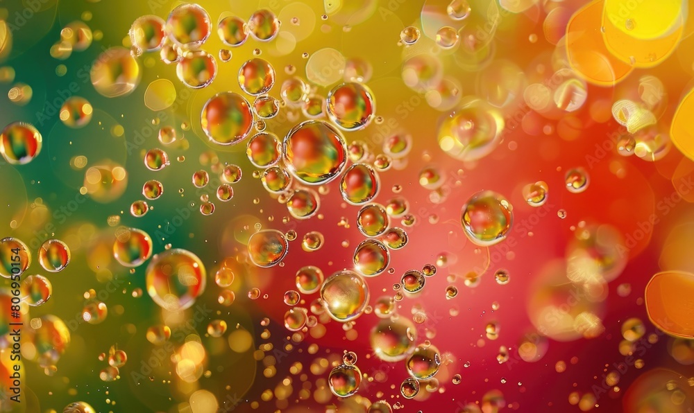 Water bubbles in air abstract background Water bubbles in air abstract background