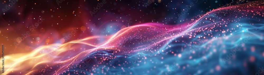 Fototapeta premium Cosmic Quantum Leap