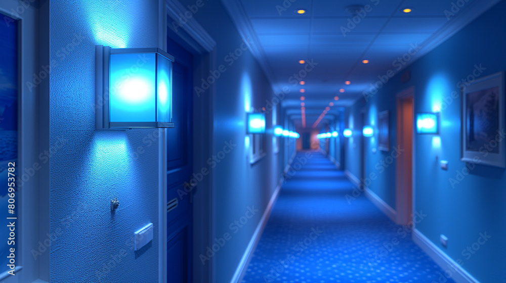 Fototapeta premium corridor in a hotel