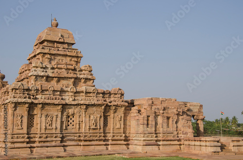 The Badami Monuments - World Heritage Site  Badami  Karnataka  India.