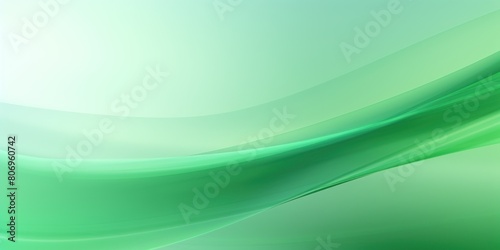 Green defocused blurred motion abstract background widescreen with copy space texture for display products blank copyspace for design text 