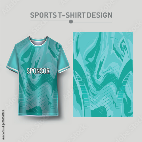 Soccer jersey design for sublimation