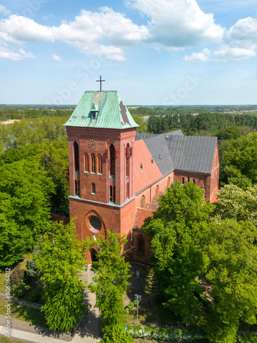 Gothic cathedral in Kamień Pomorski, West Pomeranian Voivodeship