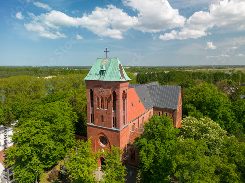 Gothic cathedral in Kamień Pomorski, West Pomeranian Voivodeship