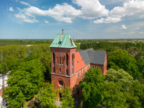 Gothic cathedral in Kamień Pomorski, West Pomeranian Voivodeship photo