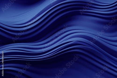 Indigo abstract wavy pattern in indigo color, monochrome background with copy space texture for display products blank copyspace for design text 