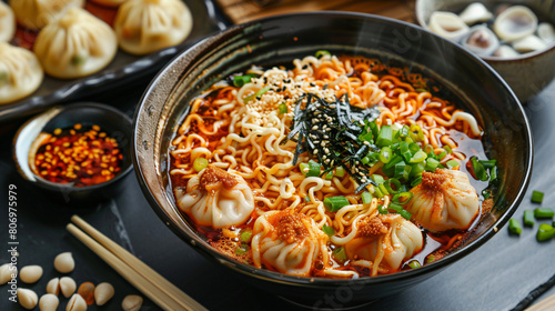 Spicy Sichuan Dandan noodles ramen spicy