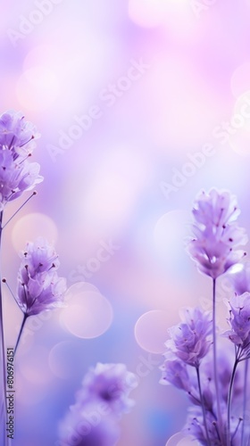 Lavender defocused blurred motion abstract background widescreen with copy space texture for display products blank copyspace for design text 