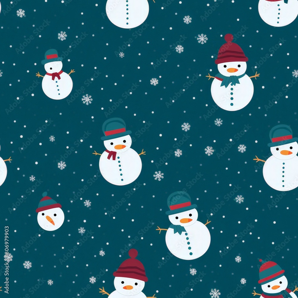 Snowmen Pattern in Multitudes
