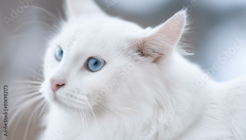 white persian cat animal, kitten, pet, feline, cute, domestic, portrait