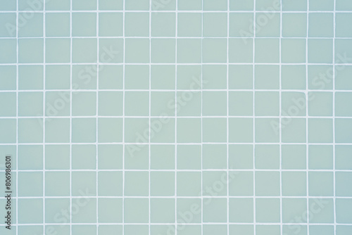 Mint Gray Tiles Wall Background Vintage Square Tiles