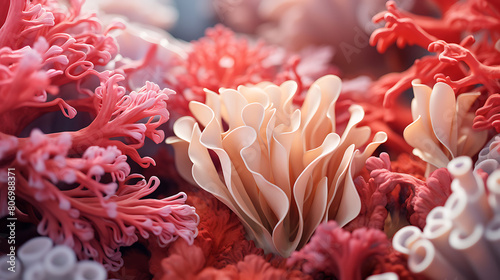 Coral Blooms  Write about the delicate  otherworldly shapes of coral.