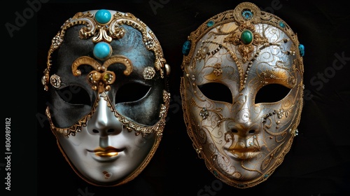 women's carnival mask hide face